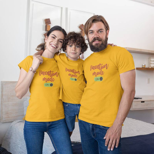 Vacation Mode On T-shirts For Family