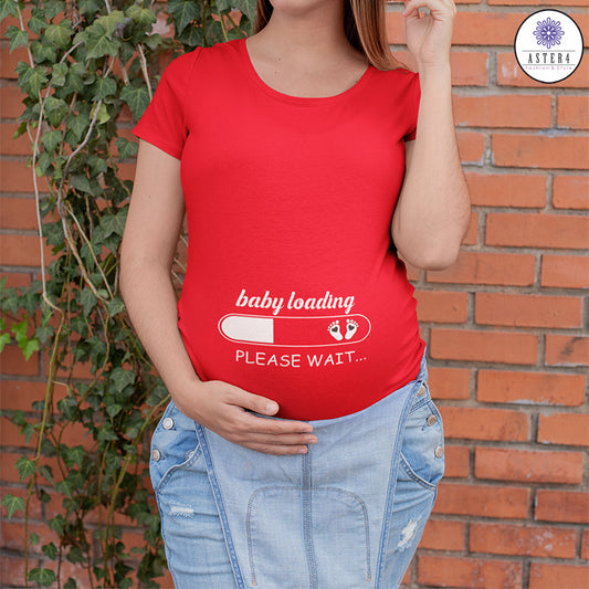 Baby Loading Please Wait Women T-Shirt 