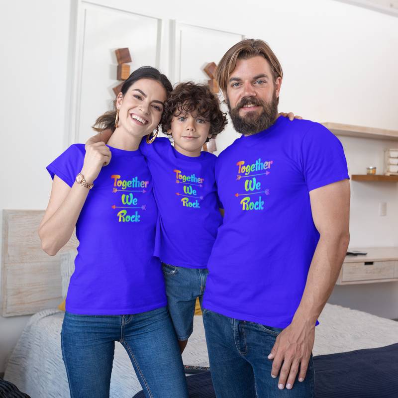 Together We Rock Family T-shirts