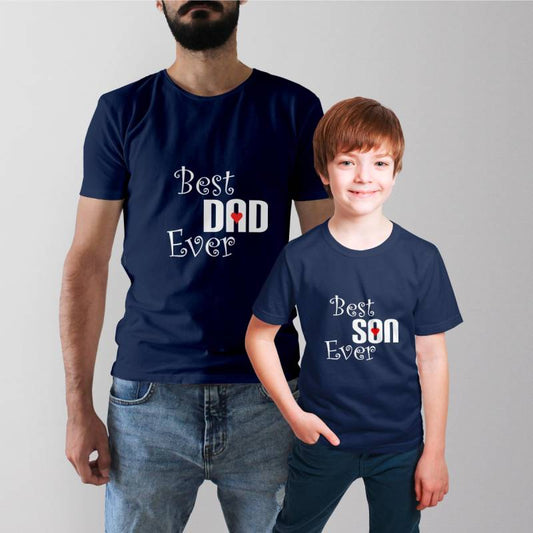 Best Dad Ever - Best Son Ever Father Son T-shirt