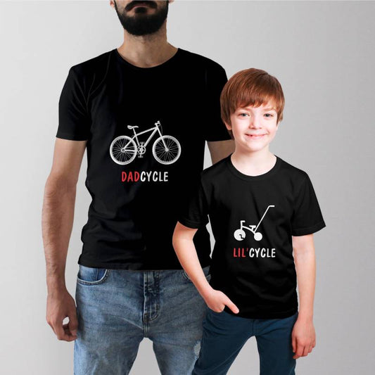 DadCycle - Lil'Cycle Father SOn T-shirt