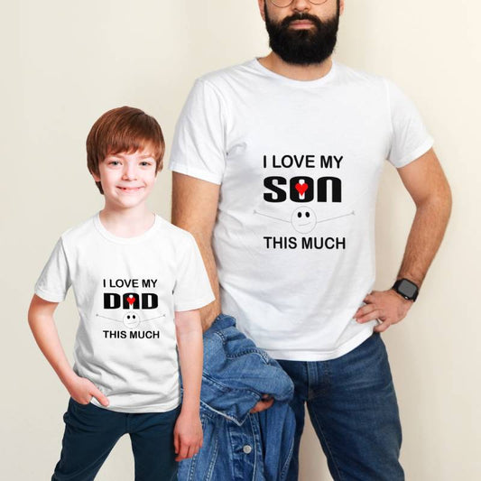 I love my Dad - I love my Son father son T-shirt