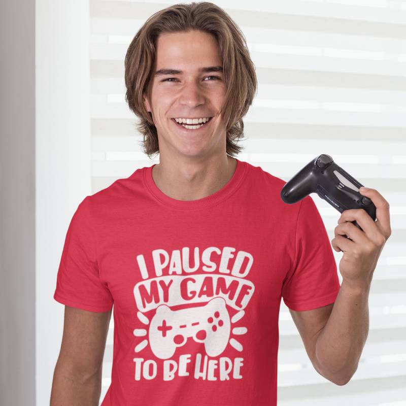 I Paused my Game to be here T-shirt