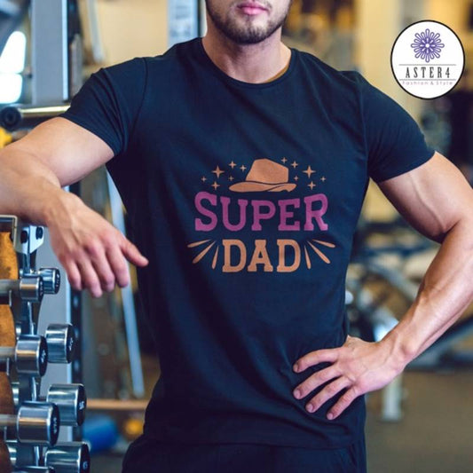 Super Dad T-shirt For Men