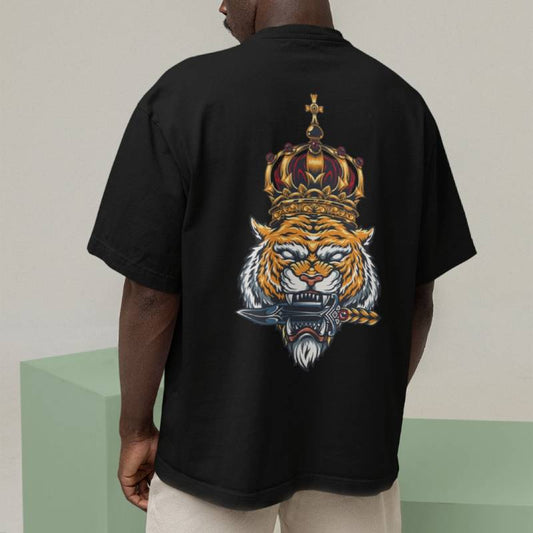 Tiger Printed Oversized T-shirt
