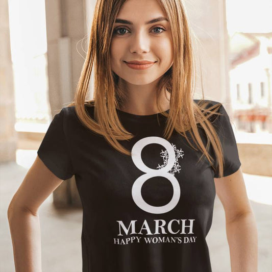 Women's Day Half Sleeve T-shirt