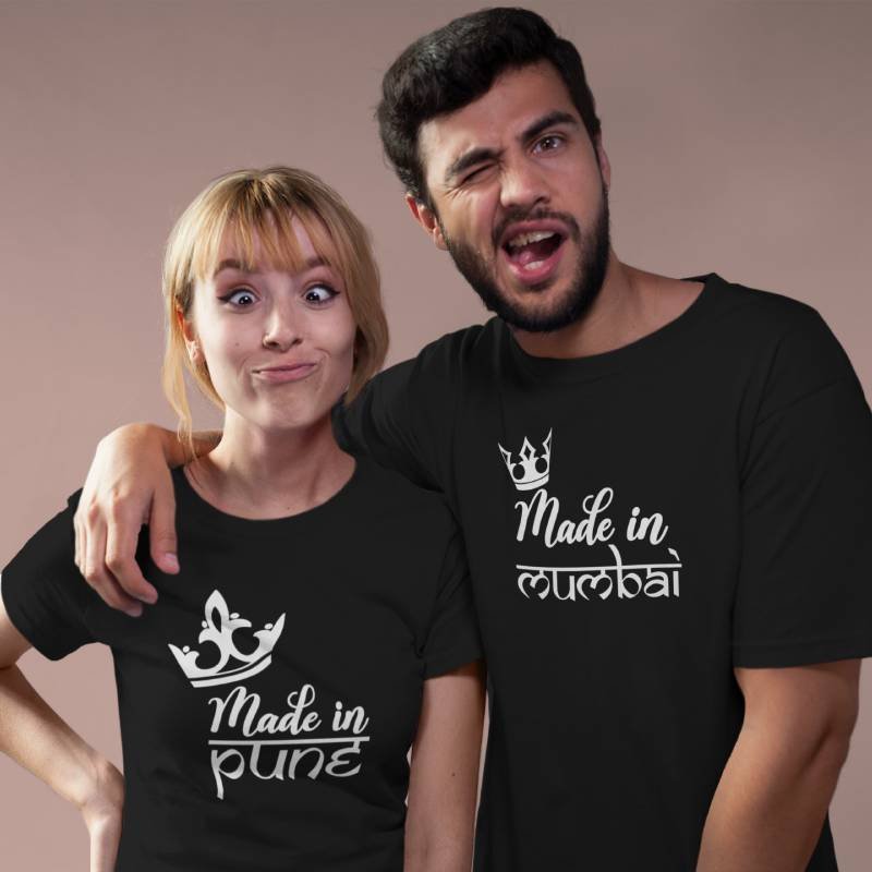 made-in-mumbai-pune-couple-quotes-printed-tshirt-Black-Aster4dotcom