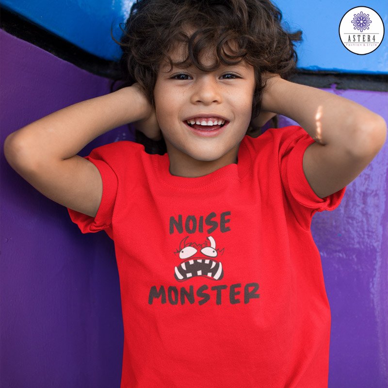 monster-kids-quotes-printed-tshirt-Red-Aster4dotcom