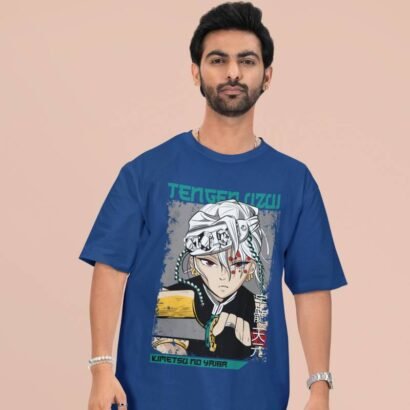 Demon Slayer_ Kimetsu no Yaiba- Tengen Uzui-Navy Blue