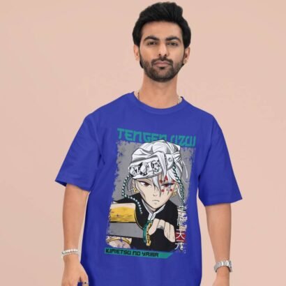 Demon Slayer_ Kimetsu no Yaiba- Tengen Uzui-Royal blue